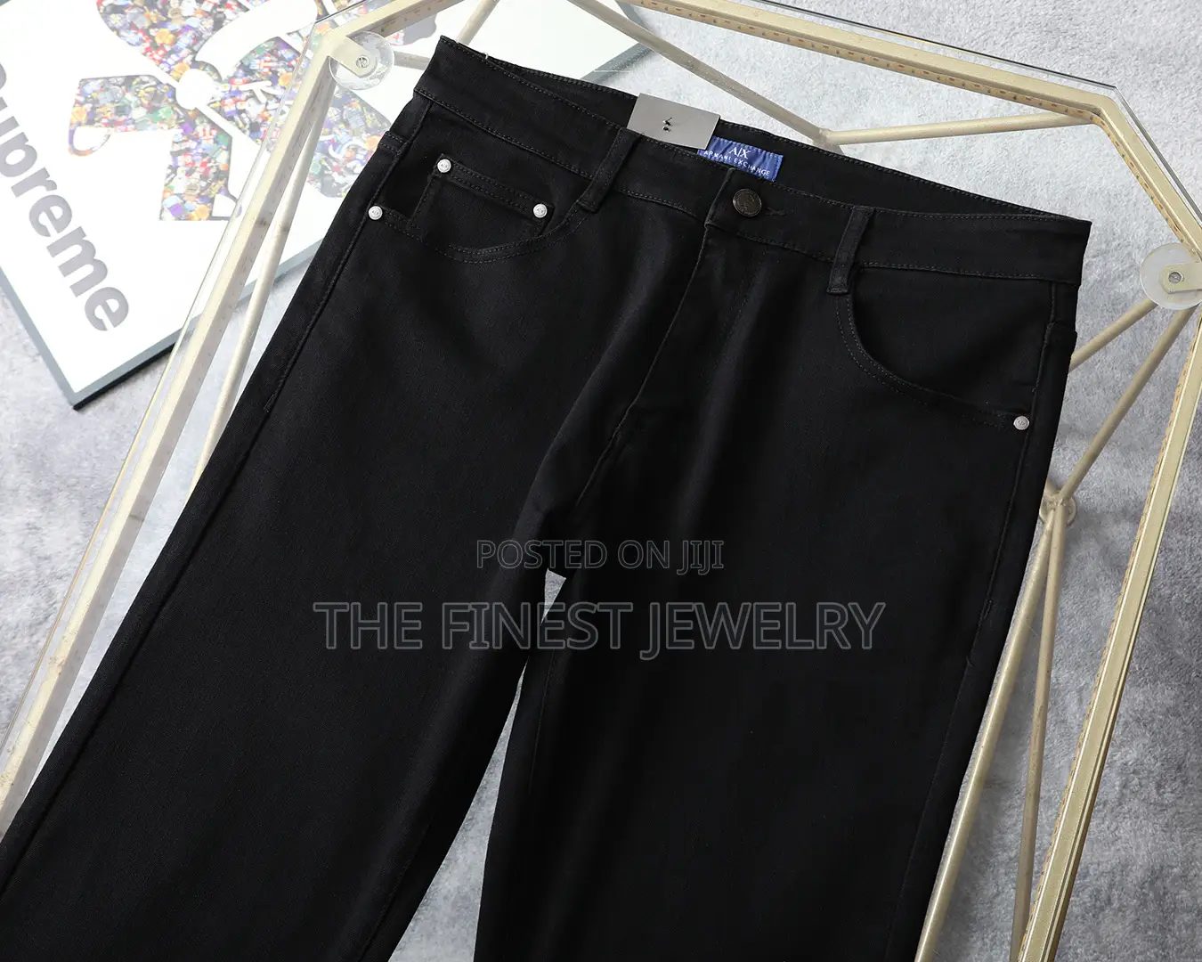 Armani Men’S Black Pants