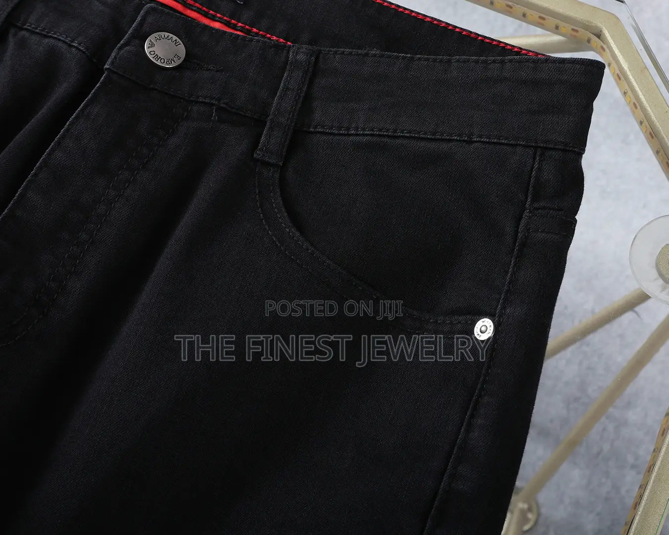 Armani Black Jeans