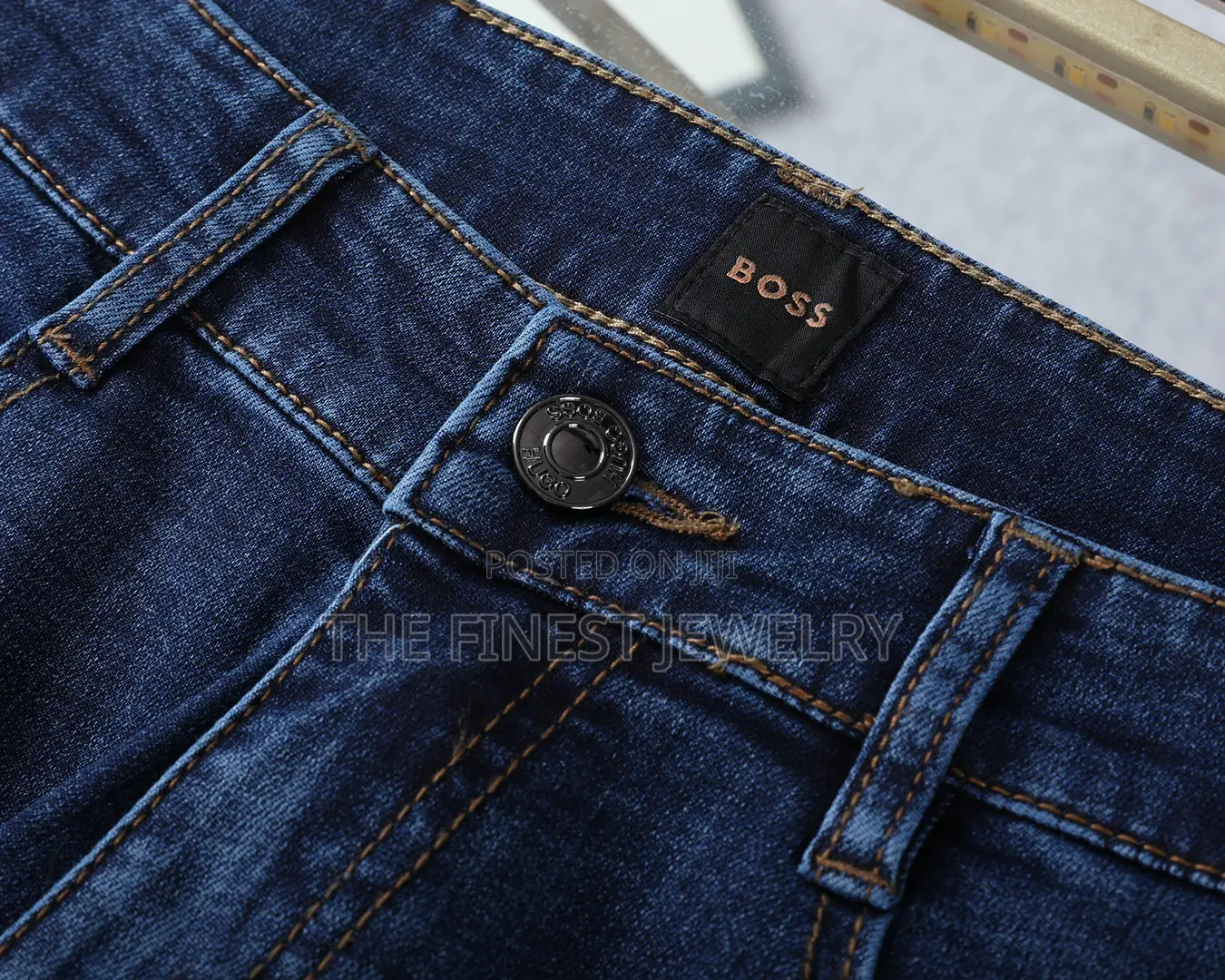 Hugo Boss Blue Black Jeans