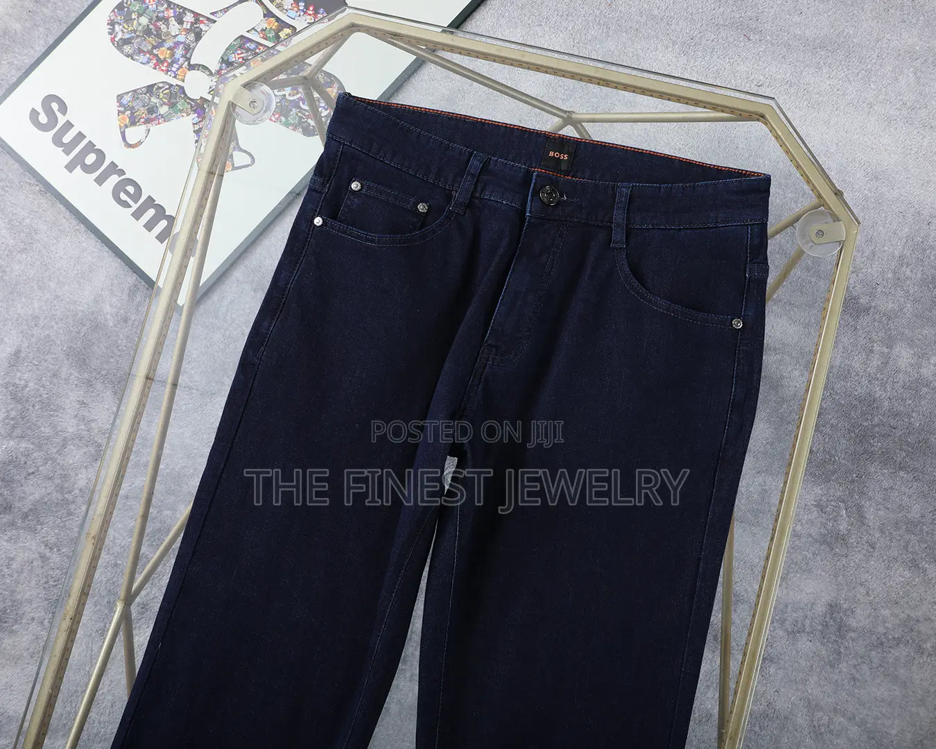 Hugo Boss Blue Mens Jeans
