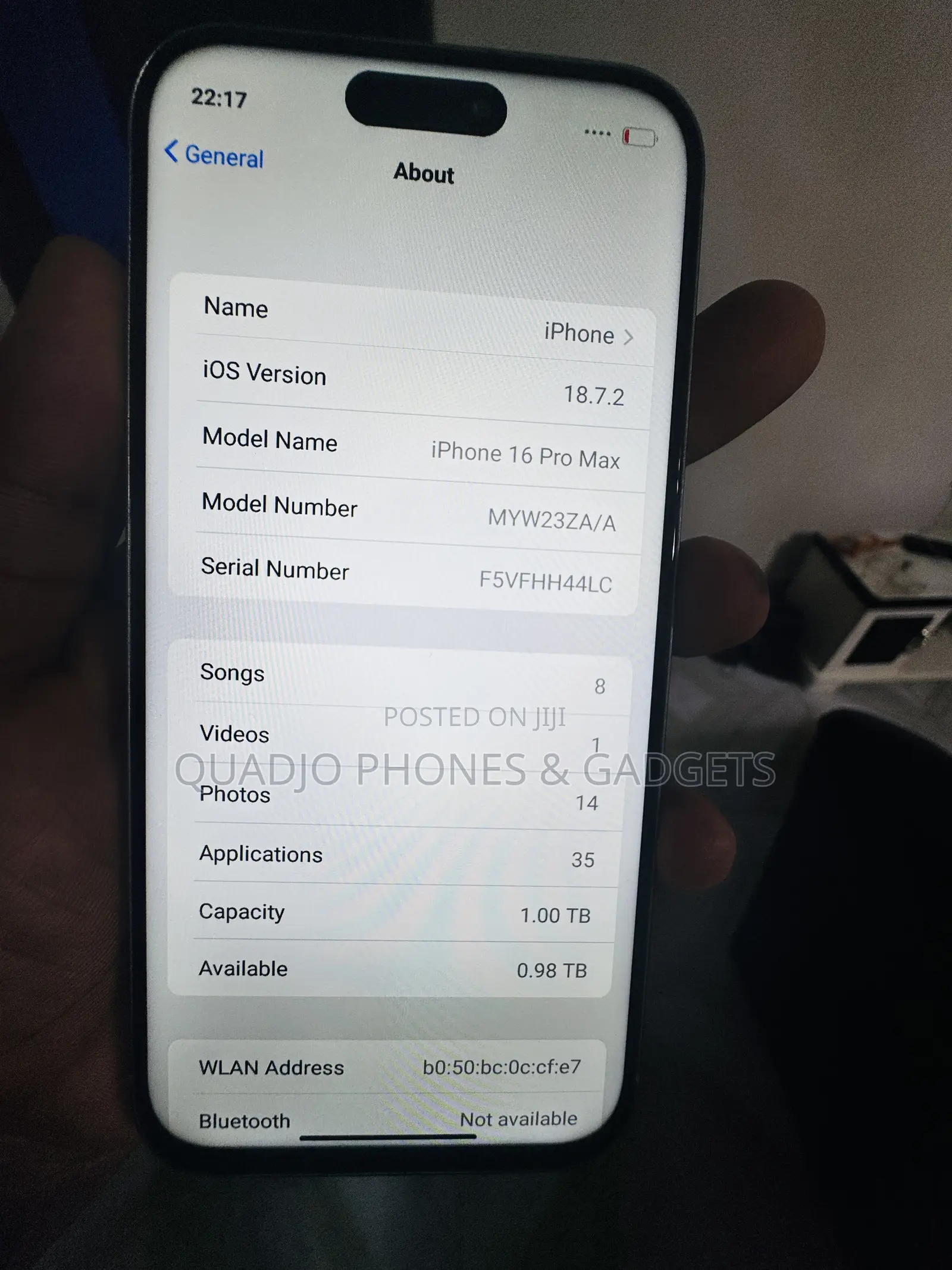 Apple iPhone 16 Pro Max 1 TB Silver