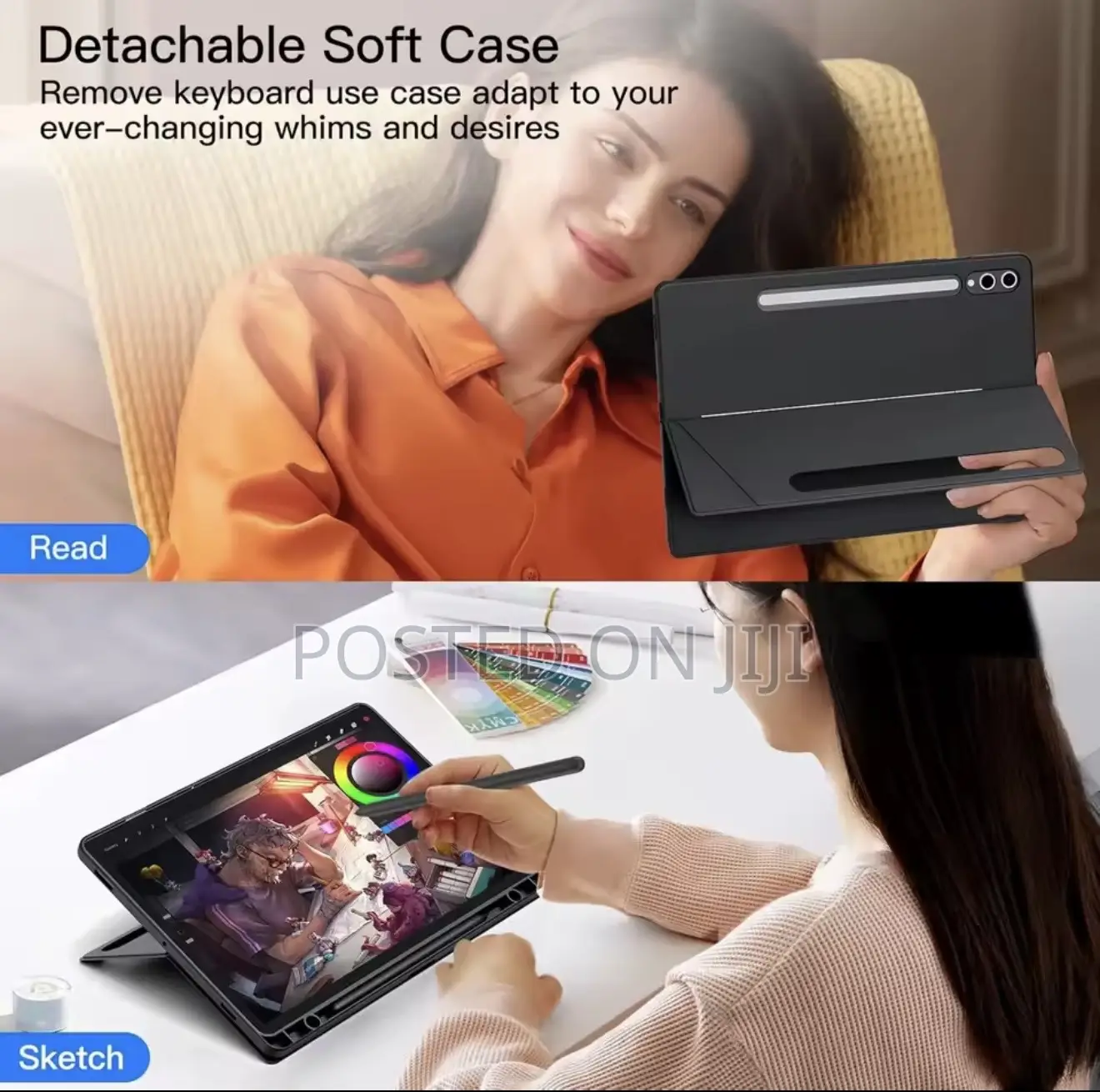 S10fe Plus Detachable Magnetic Keyboard Back Light
