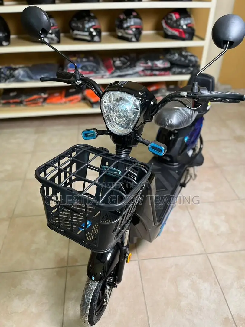 Evestar Electric Scooter E-Bike | Dual Seat With Storage Basket