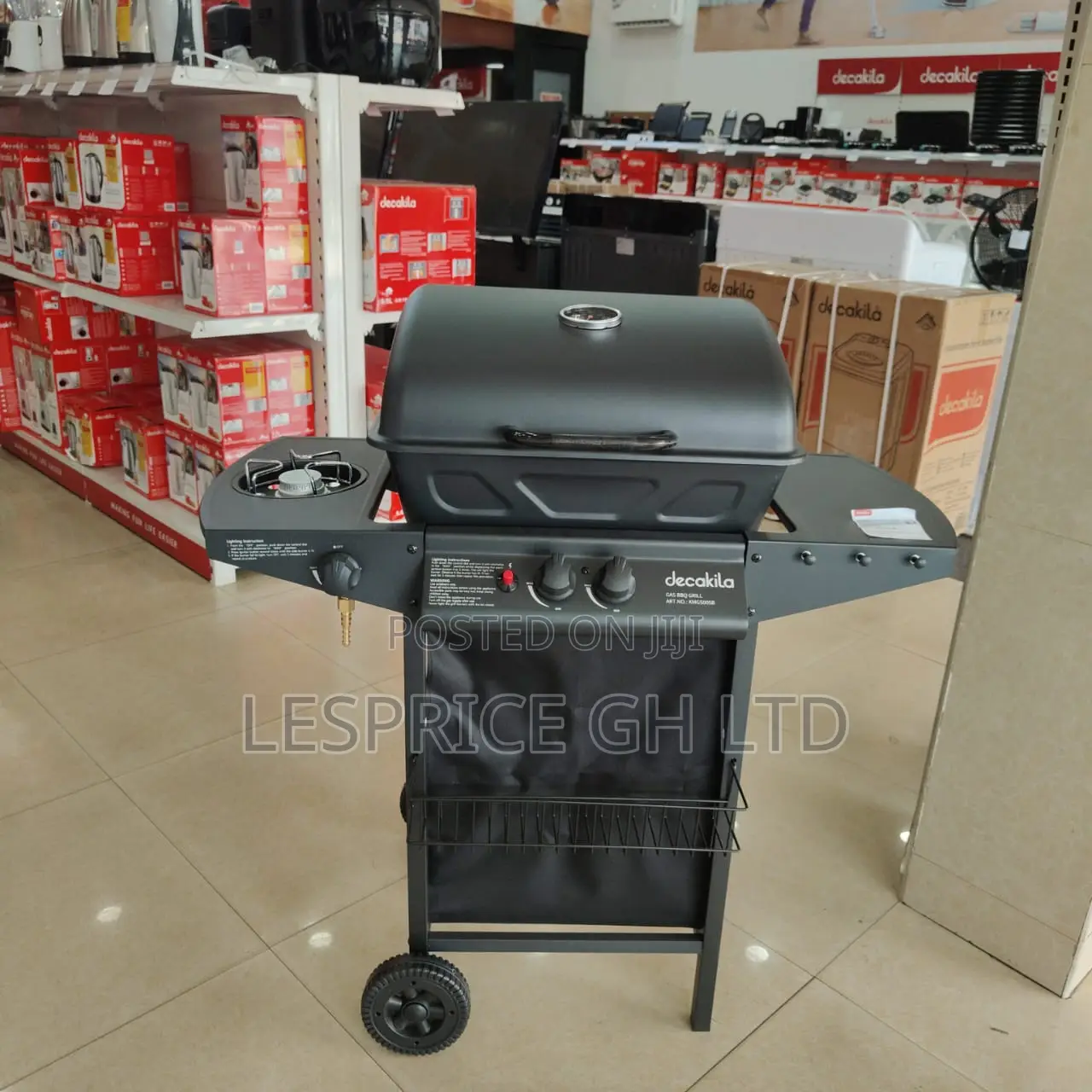 Share Beautiful Moments With Our Prime 2 Burner Gas BBQ Decakila Grill