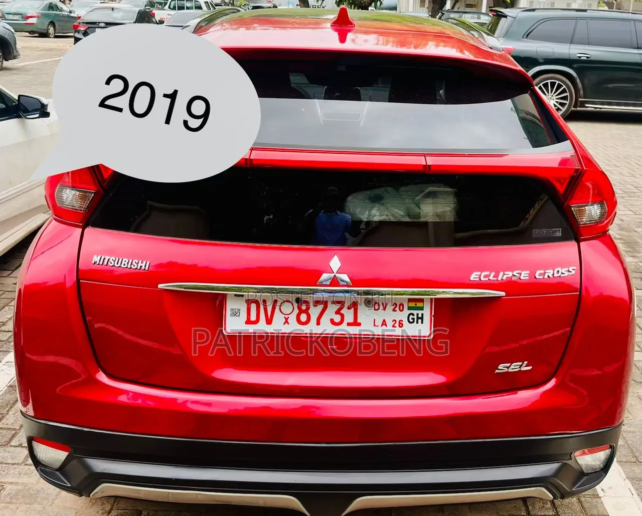 Mitsubishi Eclipse Cross 2019 Red