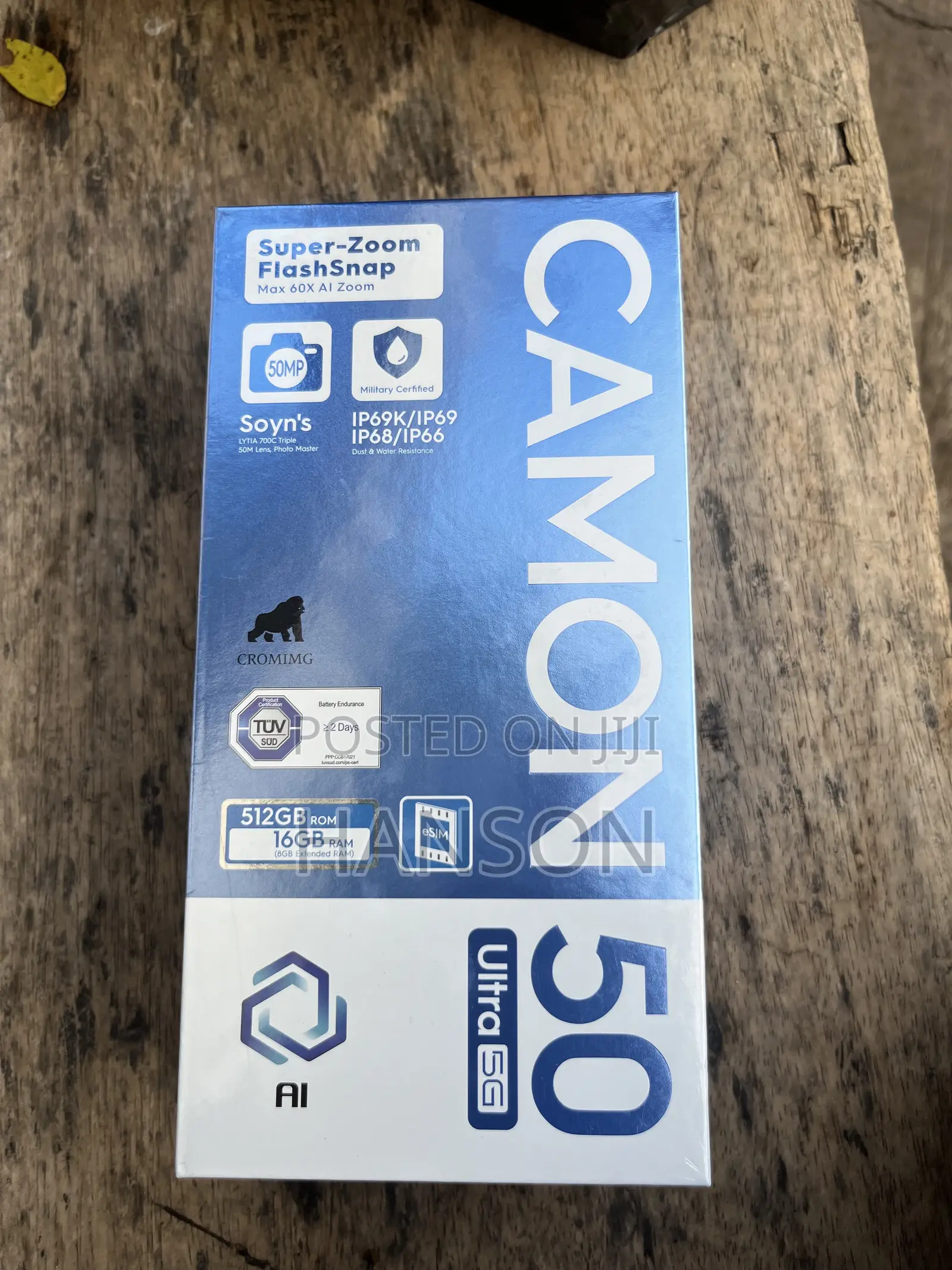 New Tecno Camon 50 Ultra 512 GB