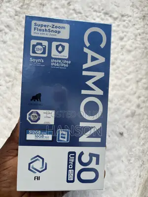 New Tecno Camon 50 Ultra 512 GB