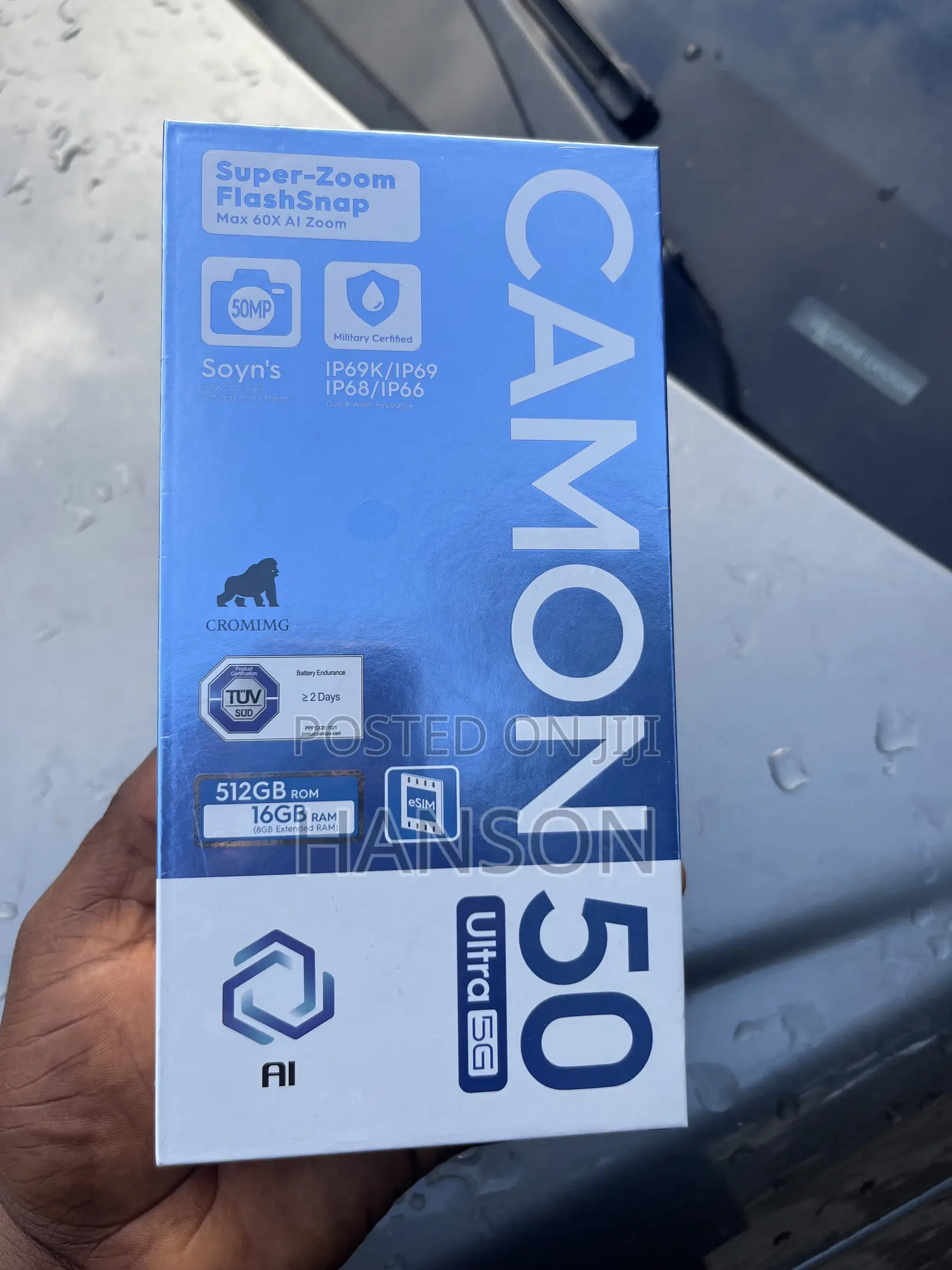 New Tecno Camon 50 Ultra 512 GB