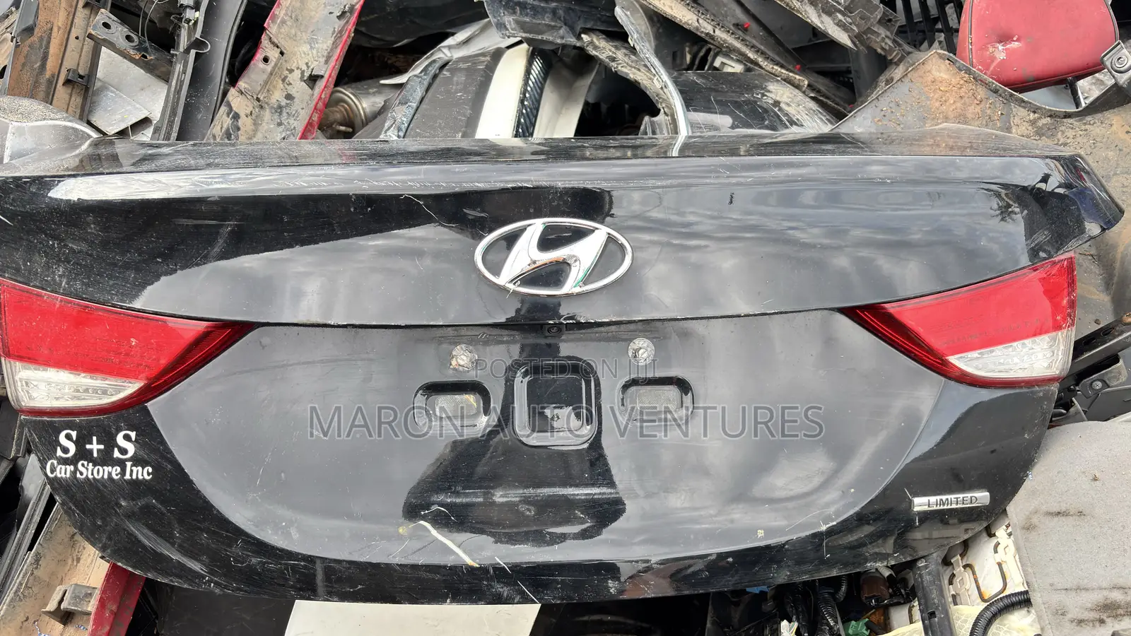 2014 Hyndai Elantra Boot/Trunk.