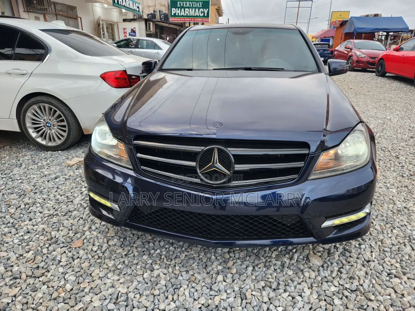 Mercedes-Benz C250 2014 Blue