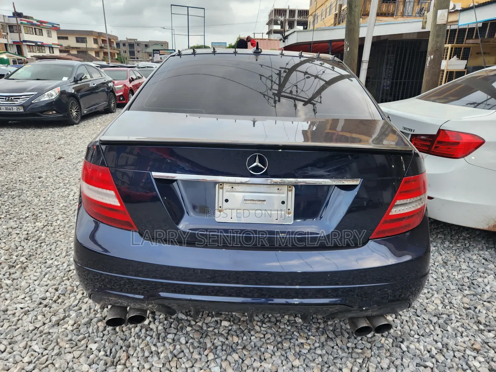 Mercedes-Benz C250 2014 Blue