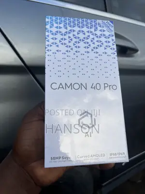 New Tecno Camon 40 Pro 5G 256 GB