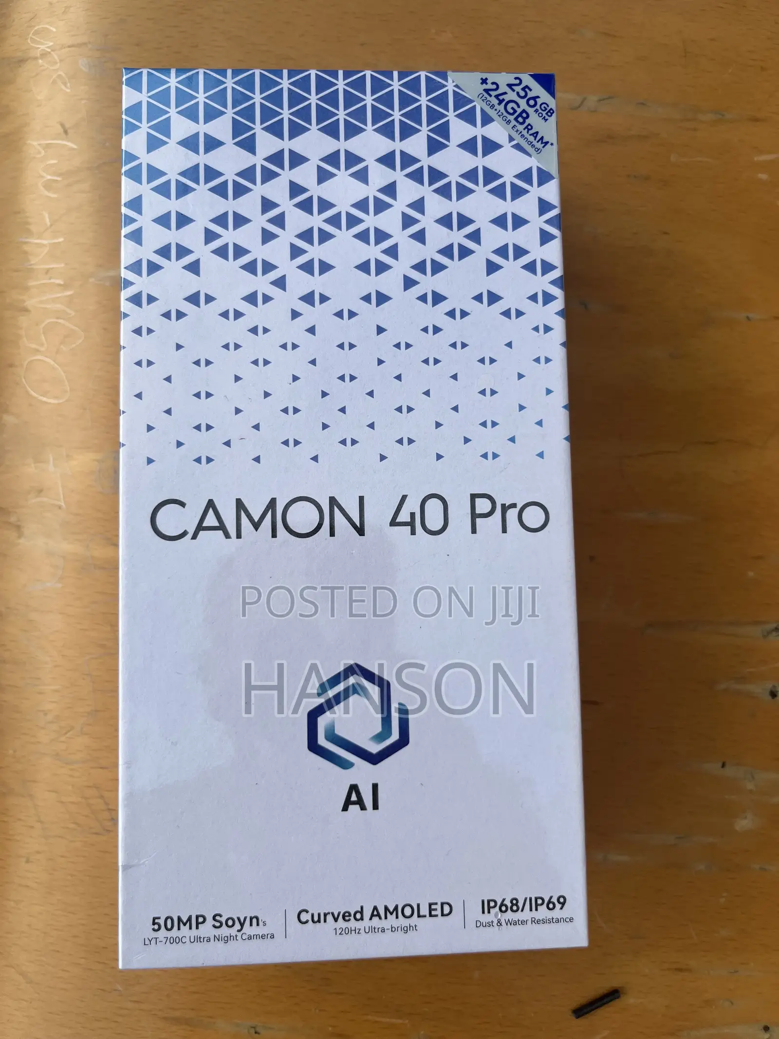 New Tecno Camon 40 Pro 5G 256 GB