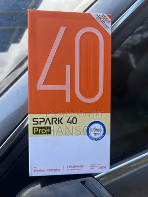 New Tecno Spark 40 Pro+ 256 GB