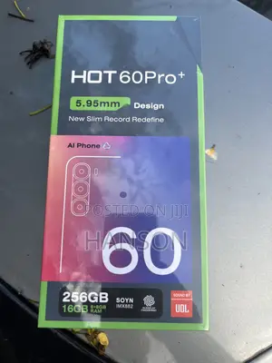 New Infinix Hot 60 Pro+ 256 GB