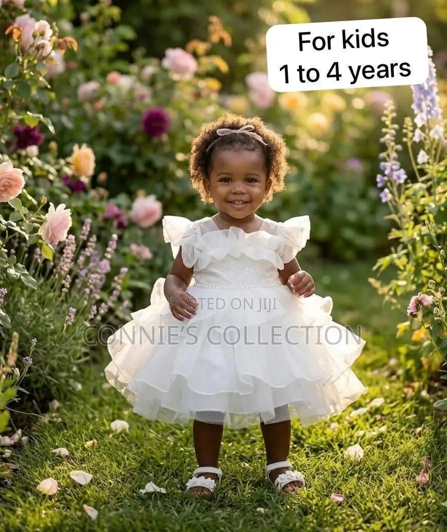 Flower Straight Dress for Kids(6months-5years)