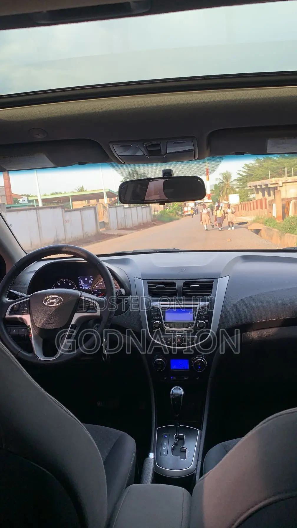 Hyundai Accent GLS 2013 Gray