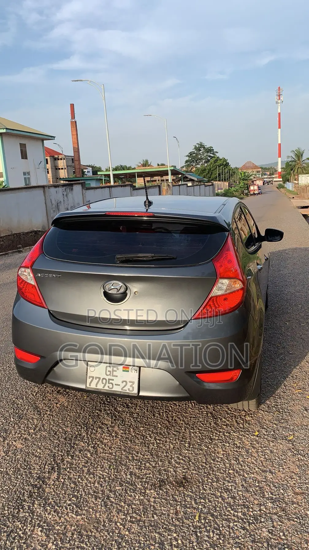 Hyundai Accent GLS 2013 Gray