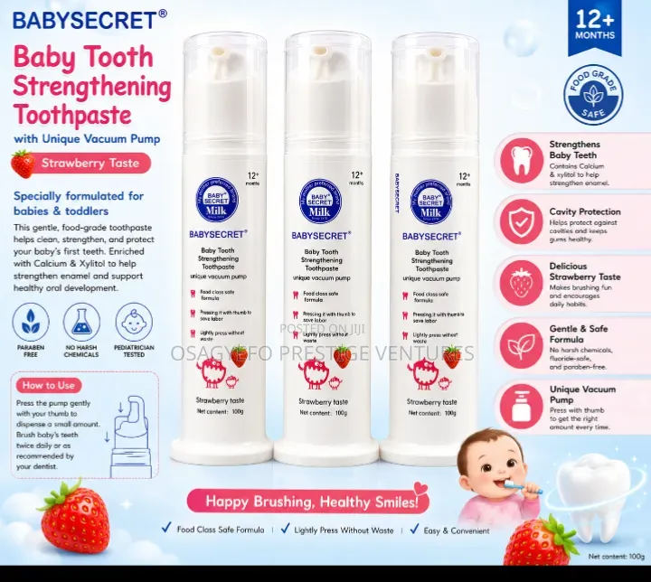 Babysecret Baby Tooth Strengthening Toothpaste