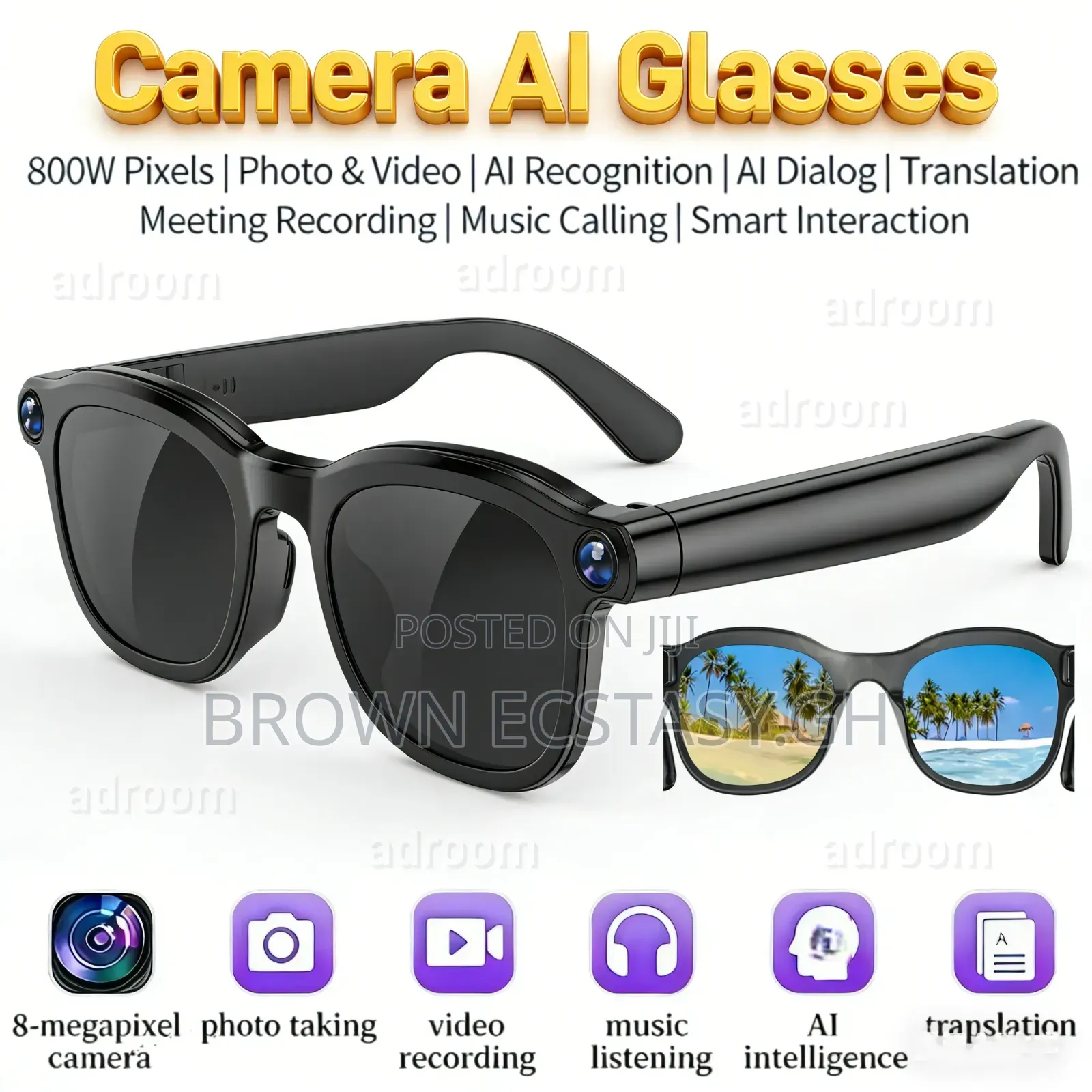 Ai Smart Glasses With Camera