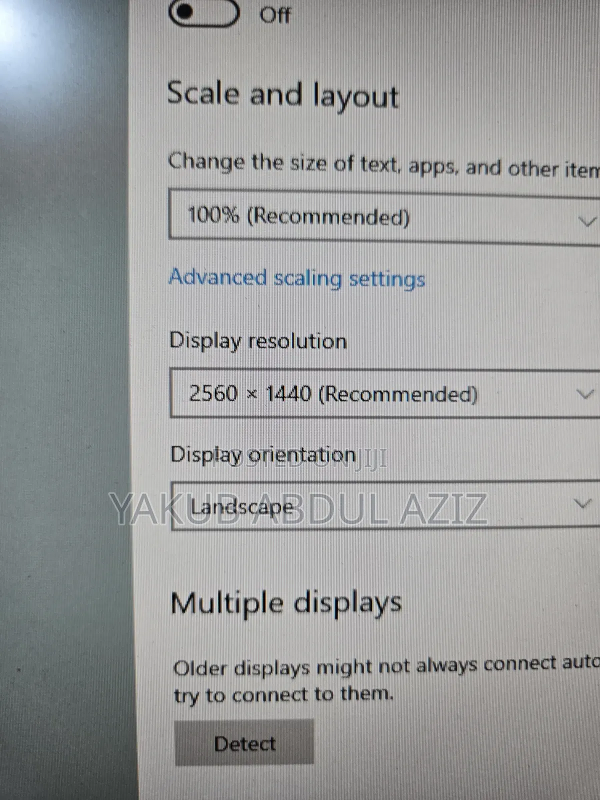 27 Inches 144hz Gaming Monitor