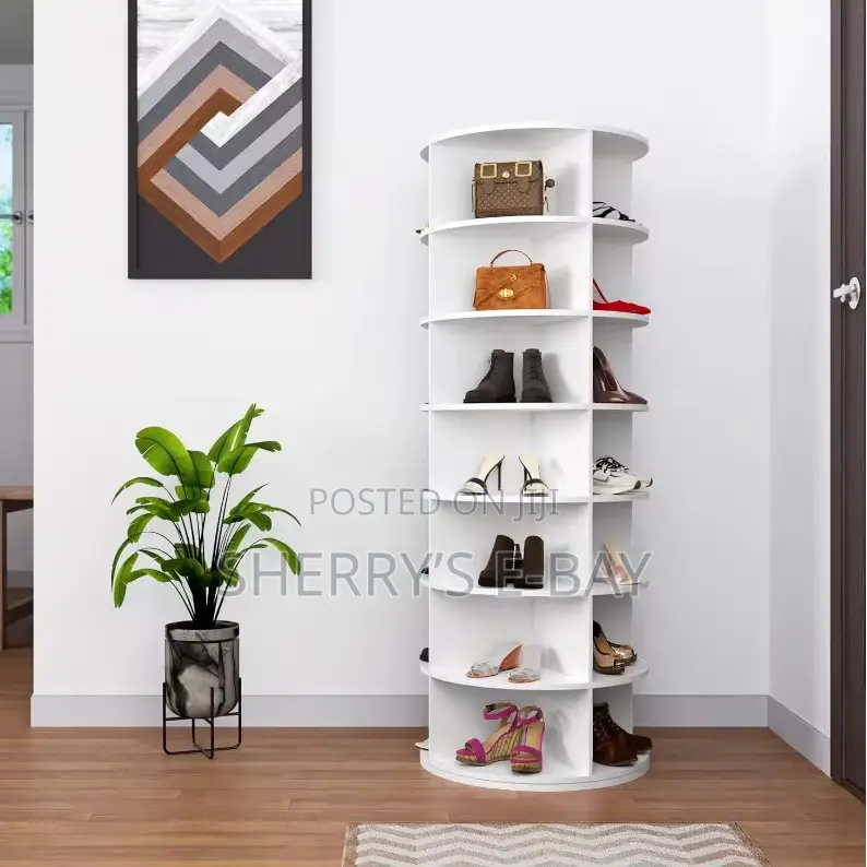 360 Rotational Shoes Rack. (7 Tiers)
