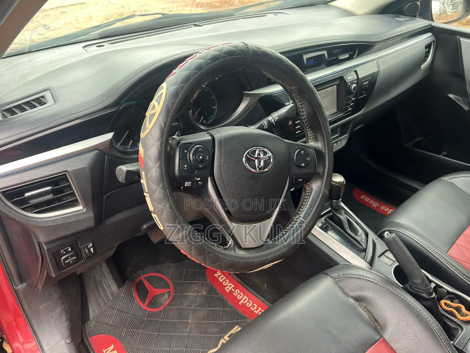 Toyota Corolla S Premium 4dr Sedan (1.8L 4cyl CVT) 2016 Red