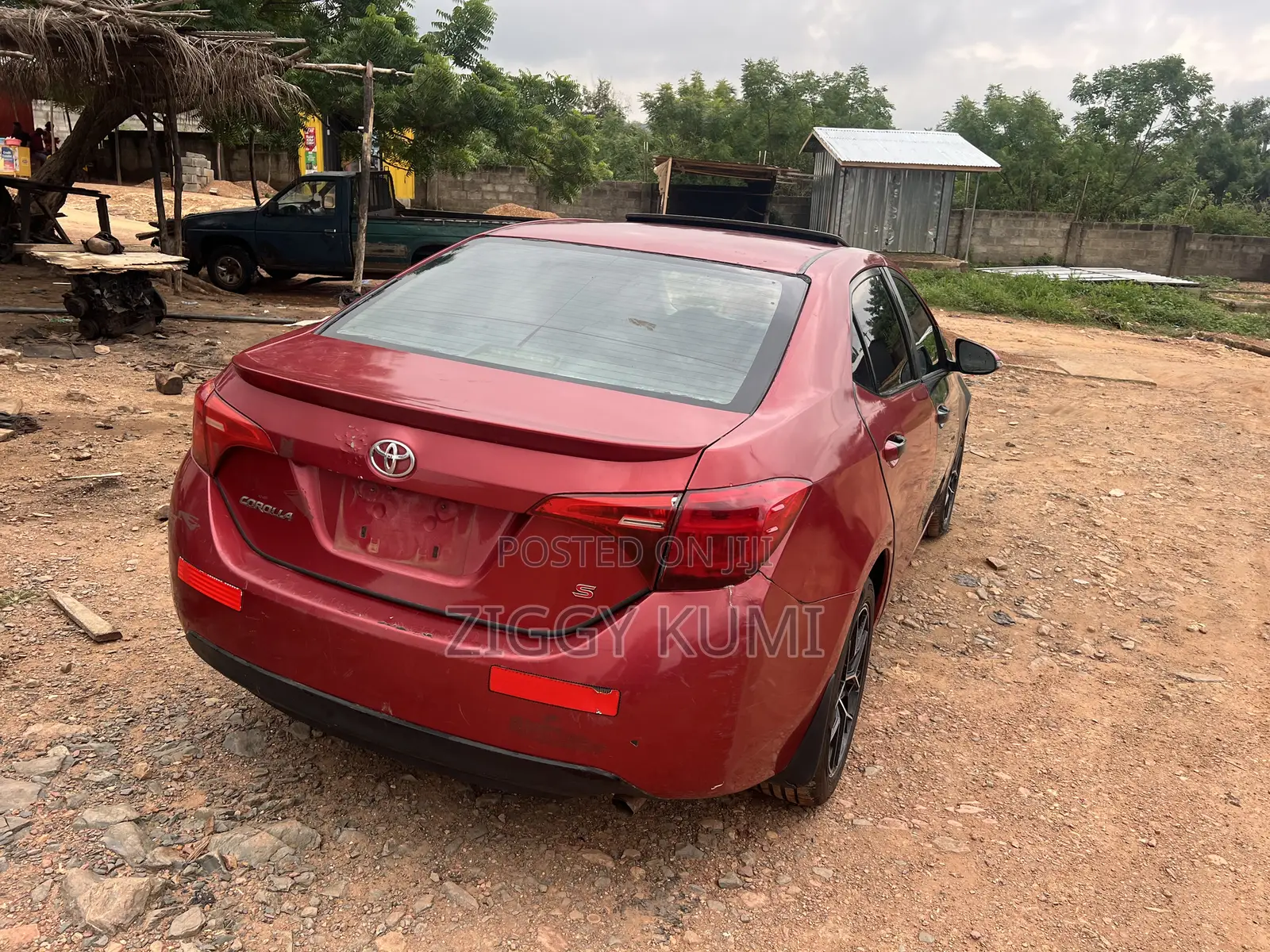 Toyota Corolla S Premium 4dr Sedan (1.8L 4cyl CVT) 2016 Red