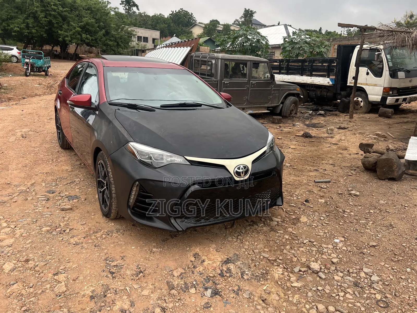 Toyota Corolla S Premium 4dr Sedan (1.8L 4cyl CVT) 2016 Red