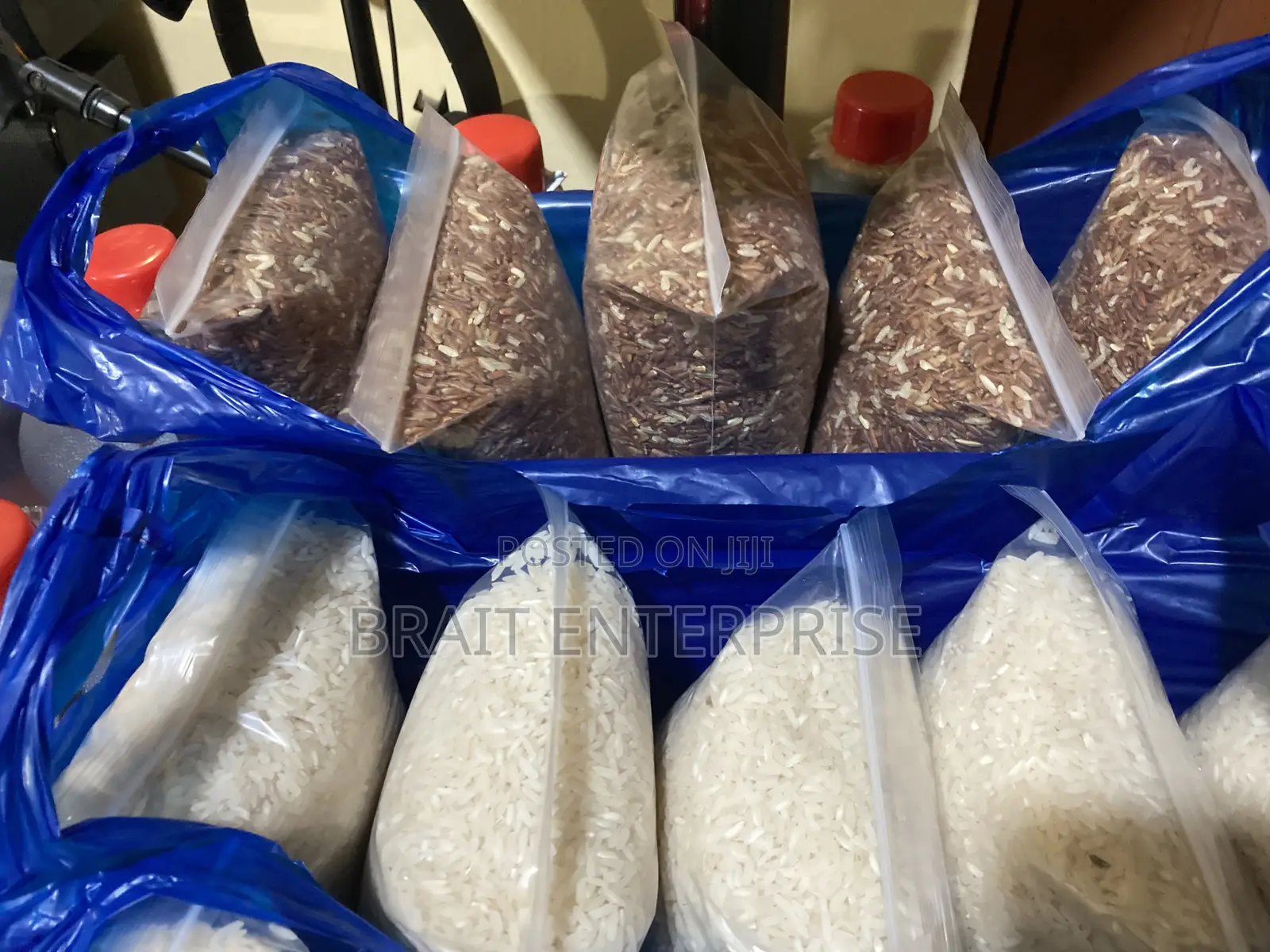 Brown Rich Fibre Local Rice + White Local Aromatic Rice