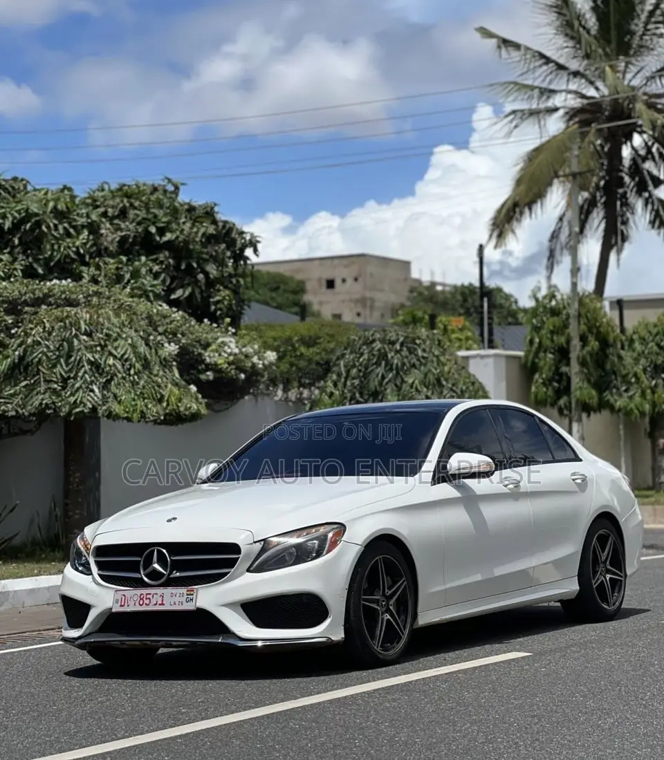 Mercedes-Benz C300 Base C300 AWD 4MATIC Sedan 2018 White