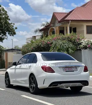 Mercedes-Benz C300 Base C300 AWD 4MATIC Sedan 2018 White