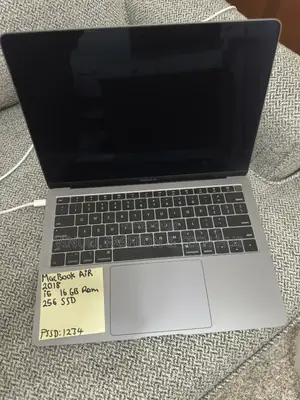 Laptop Apple MacBook Air 2018 16GB Intel Core i5 SSD 256GB