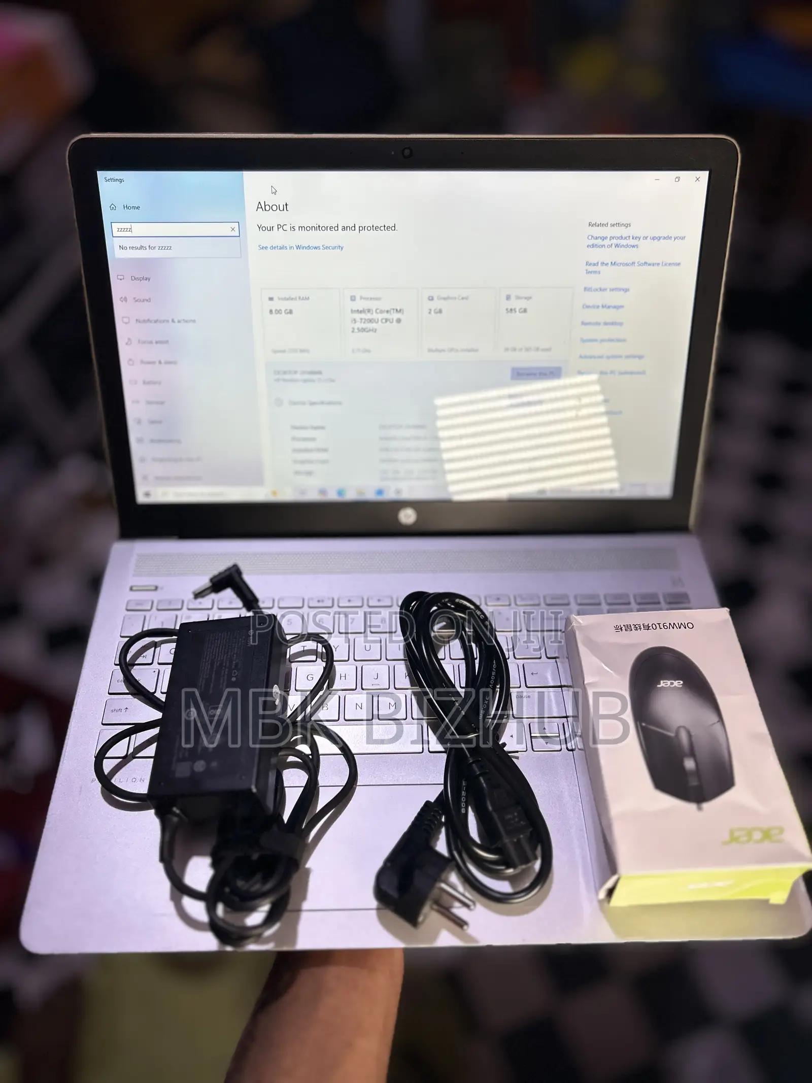 Laptop HP Pavilion 15 8GB Intel Core i5 HDD+SSD 640GB