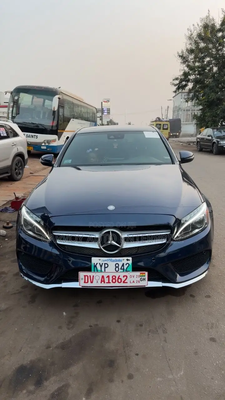 Mercedes-Benz C300 Base 4Matic Sedan AWD (2.0L 4cyl 7A) 2017 Blue