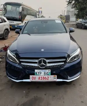 Mercedes-Benz C300 Base 4Matic Sedan AWD (2.0L 4cyl 7A) 2017 Blue