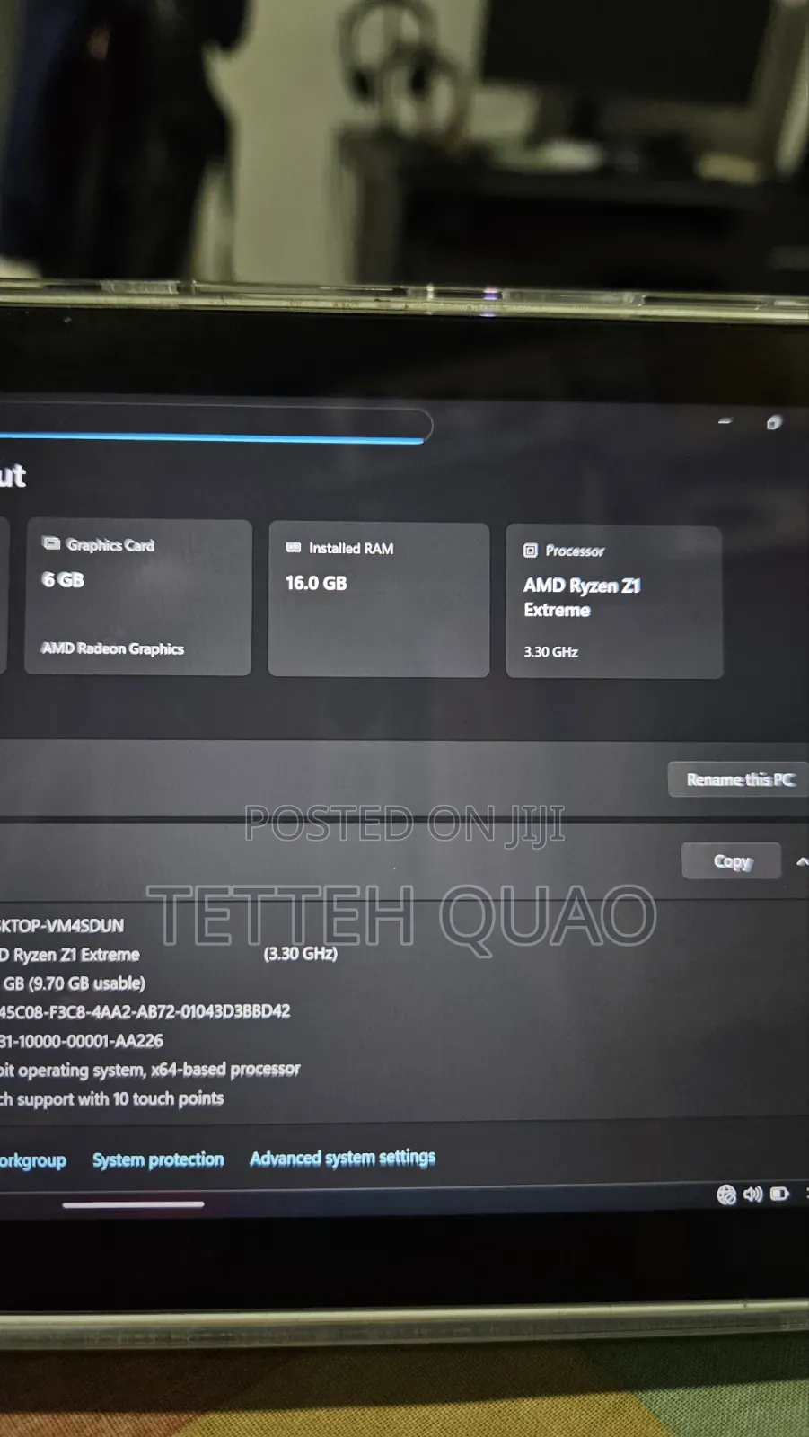 Rog Ally Z1 Extreme
