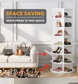 360 Rotational Shoes Rack. (7 Tiers)