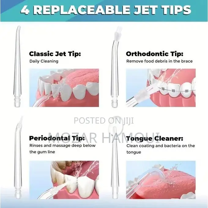 Portable Oral Irrigator/ Water Flosser