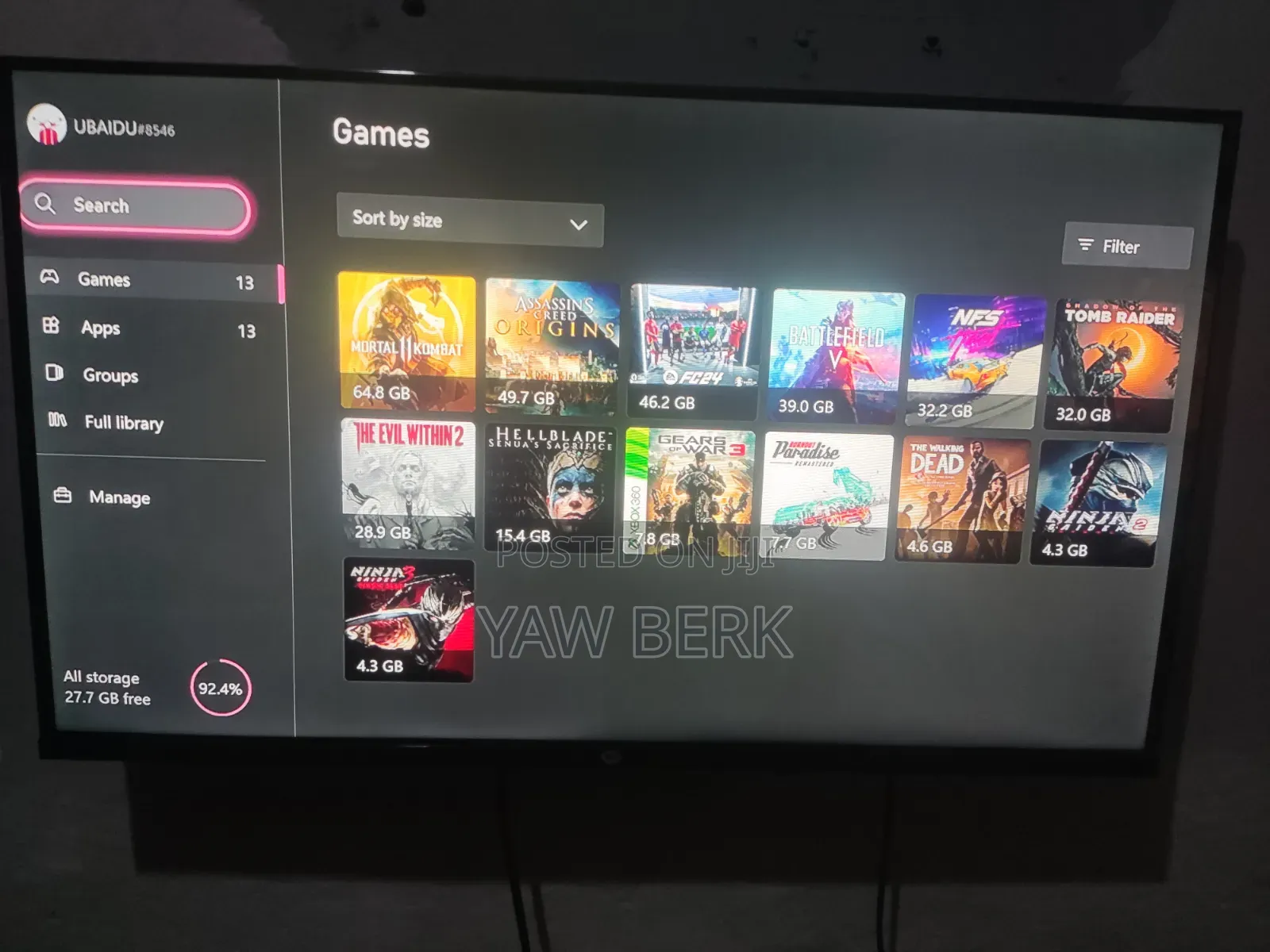 Xbox One Console With 13 Games for Sale