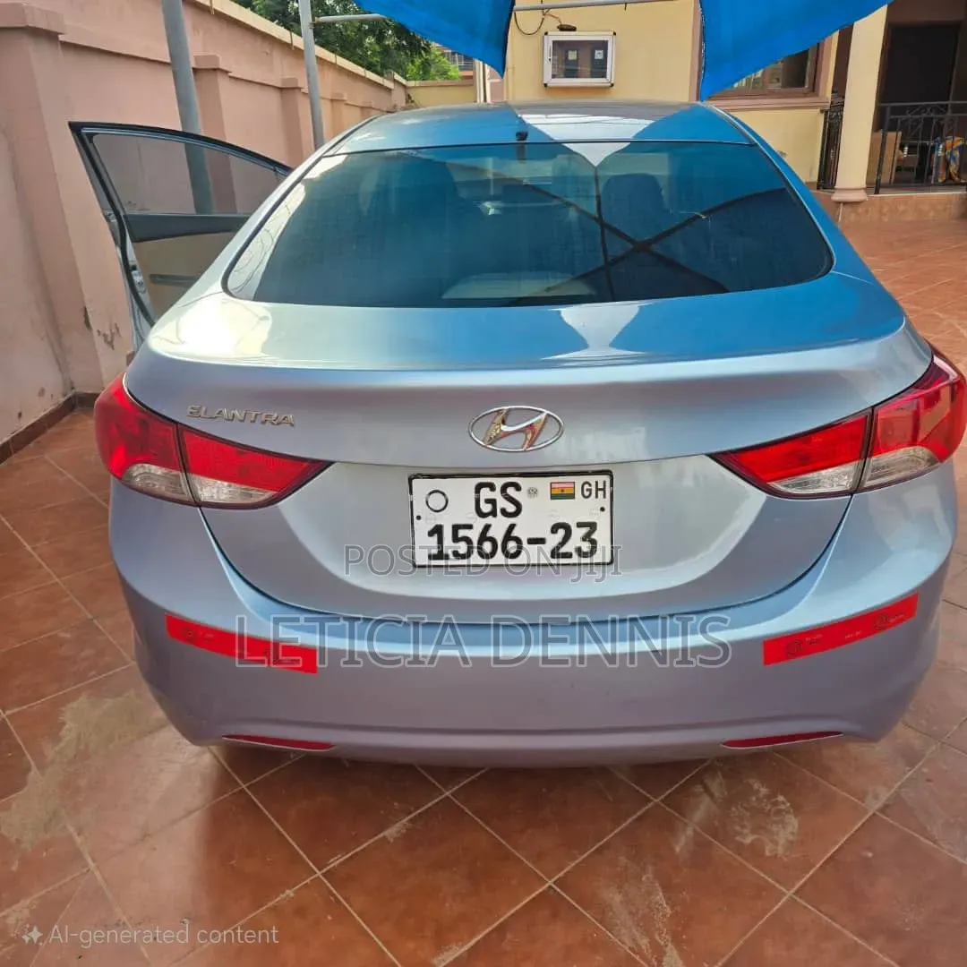 Hyundai Elantra 2013 Blue