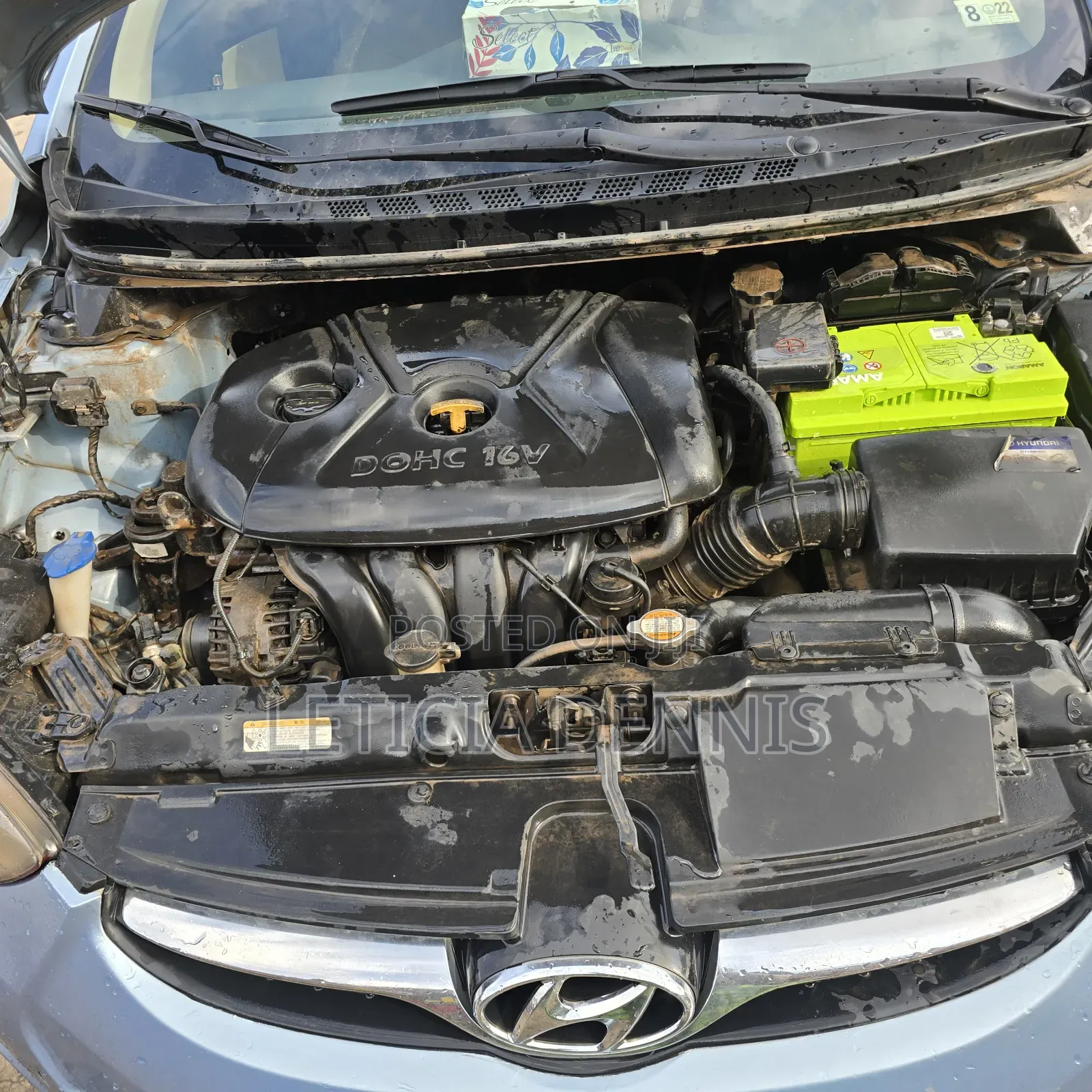 Hyundai Elantra 2013 Blue