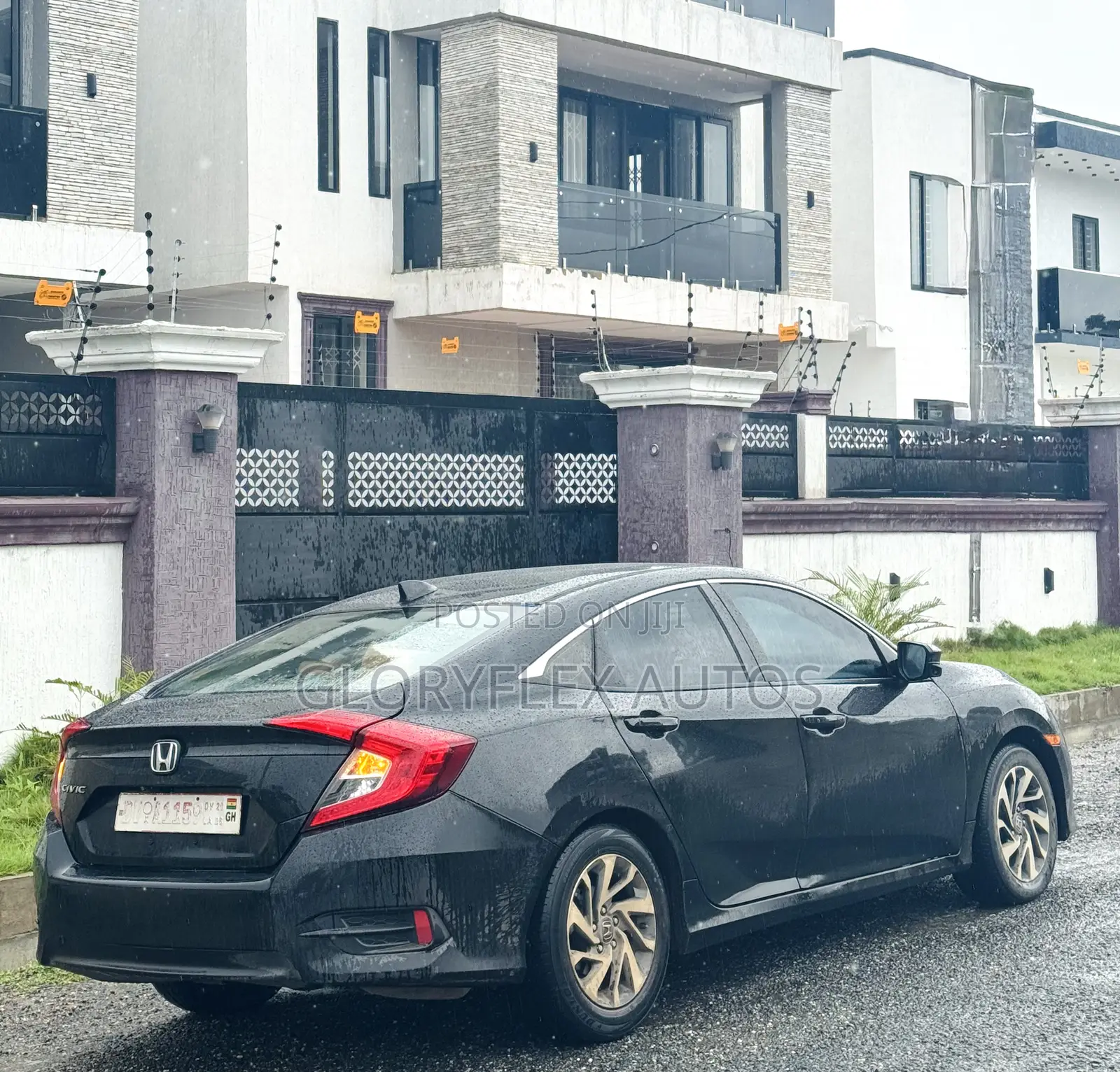 Honda Civic EX-L Sedan 2018 Black