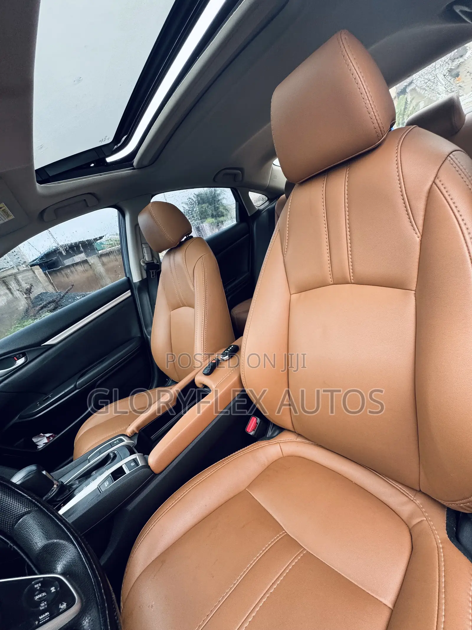 Honda Civic EX-L Sedan 2018 Black