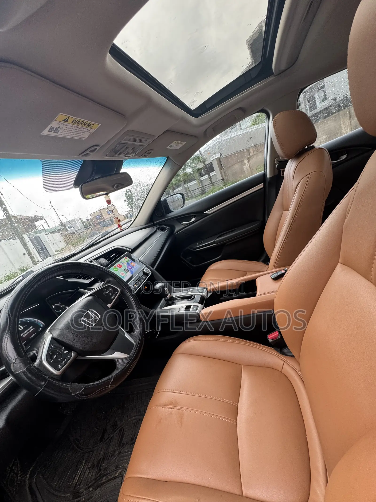 Honda Civic EX-L Sedan 2018 Black
