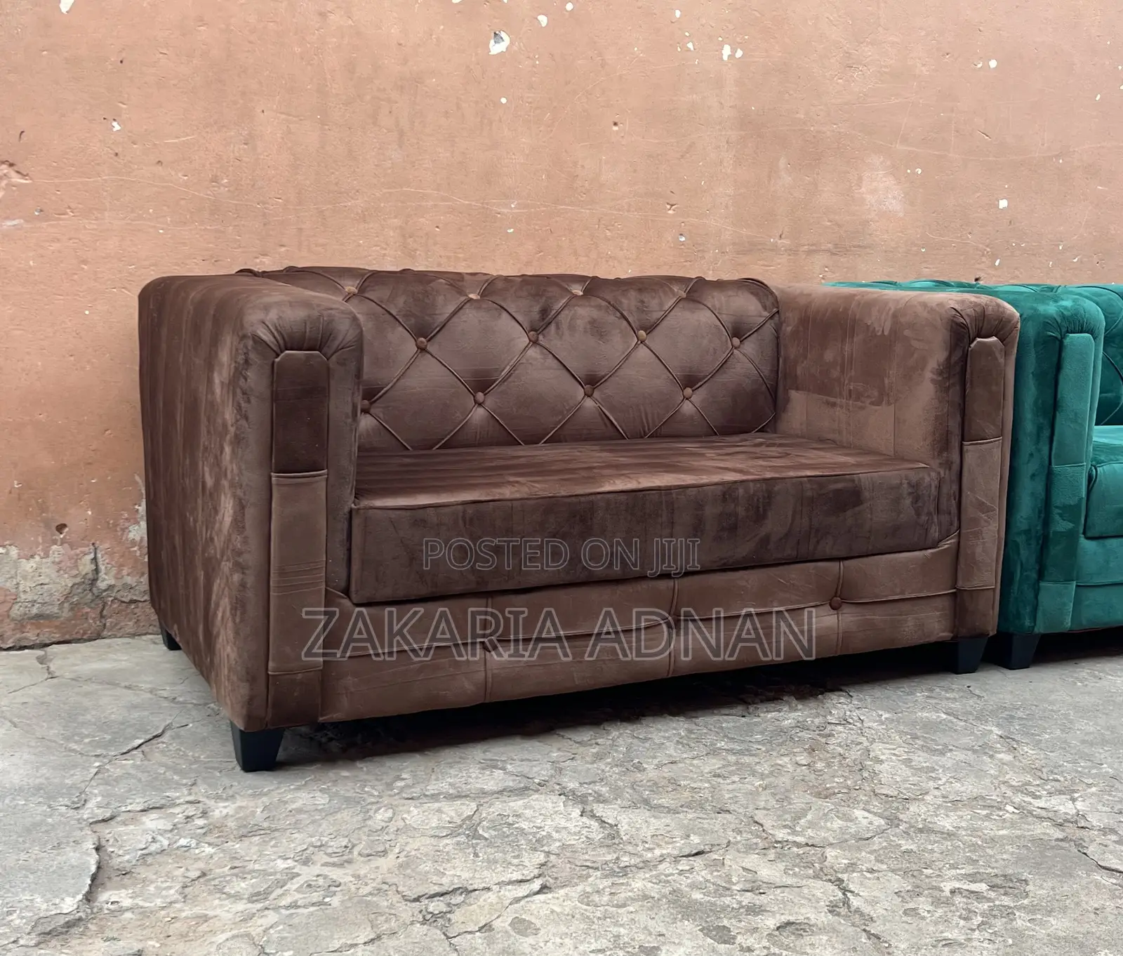 2in1 Sofa Brown