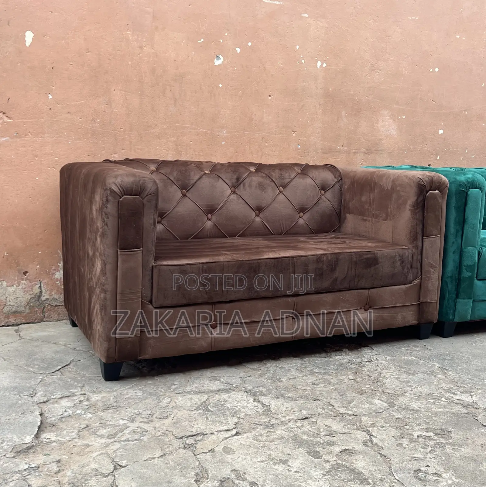 2in1 Sofa Brown