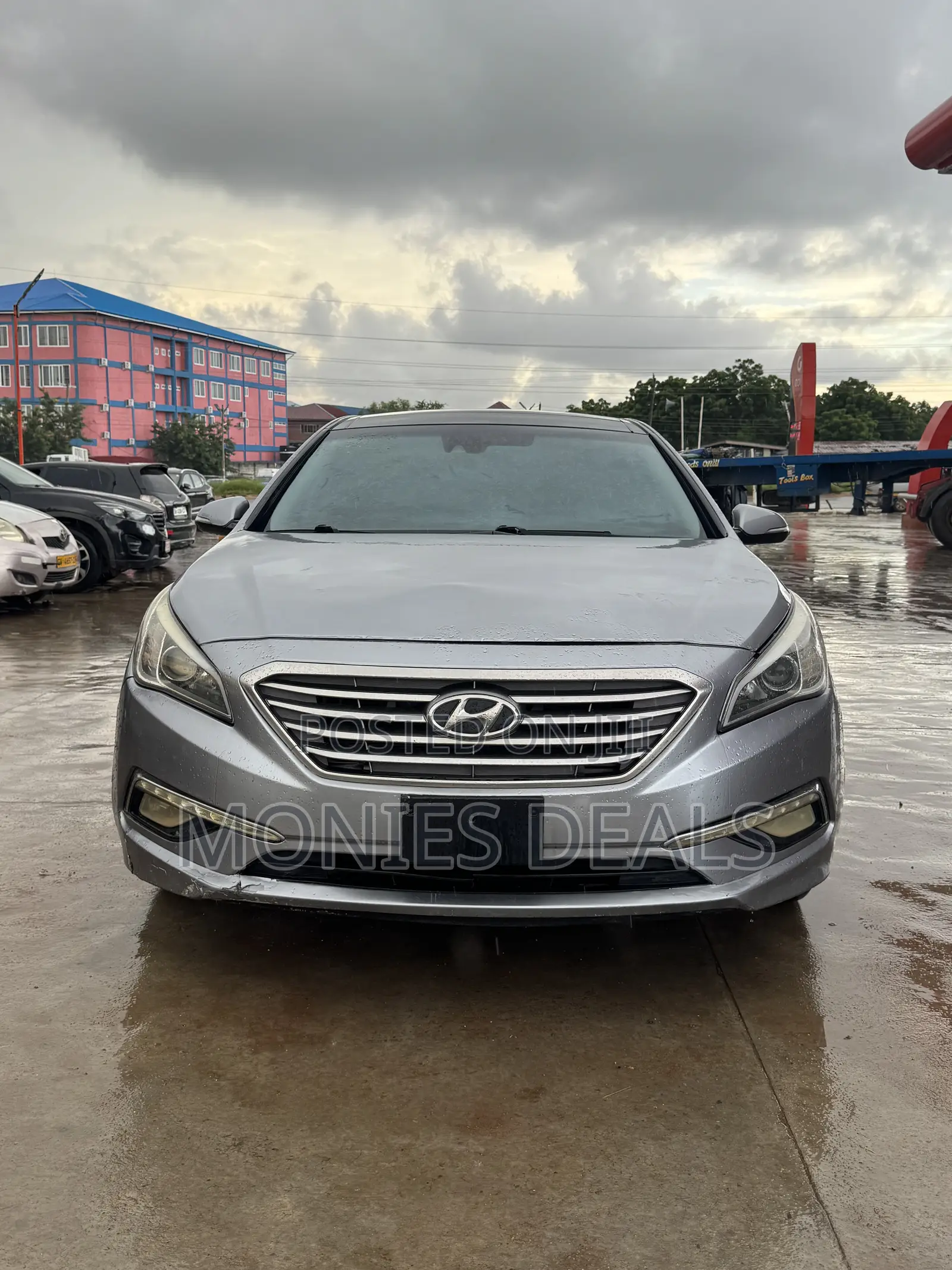 Hyundai Sonata Sport 2.0T Sedan FWD (2.0L 4cyl 6A) 2016 Gray