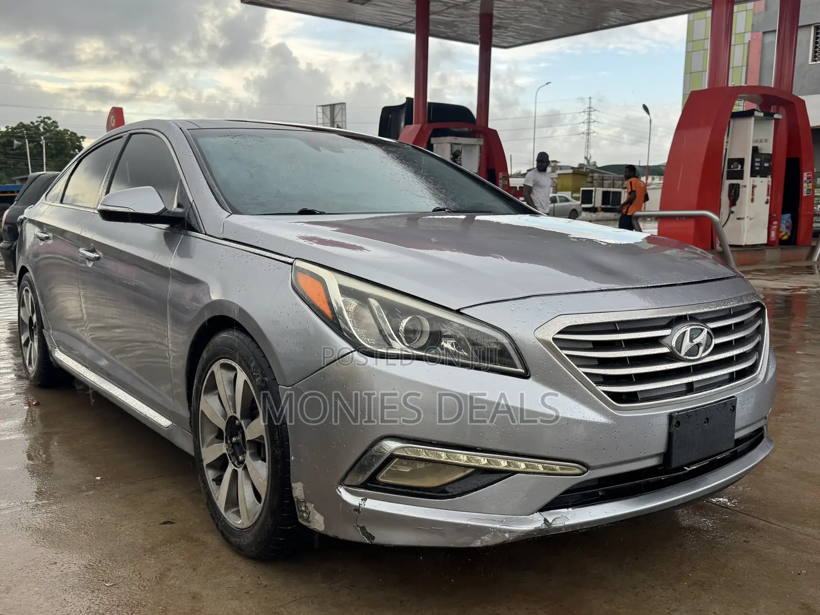 Hyundai Sonata Sport 2.0T Sedan FWD (2.0L 4cyl 6A) 2016 Gray