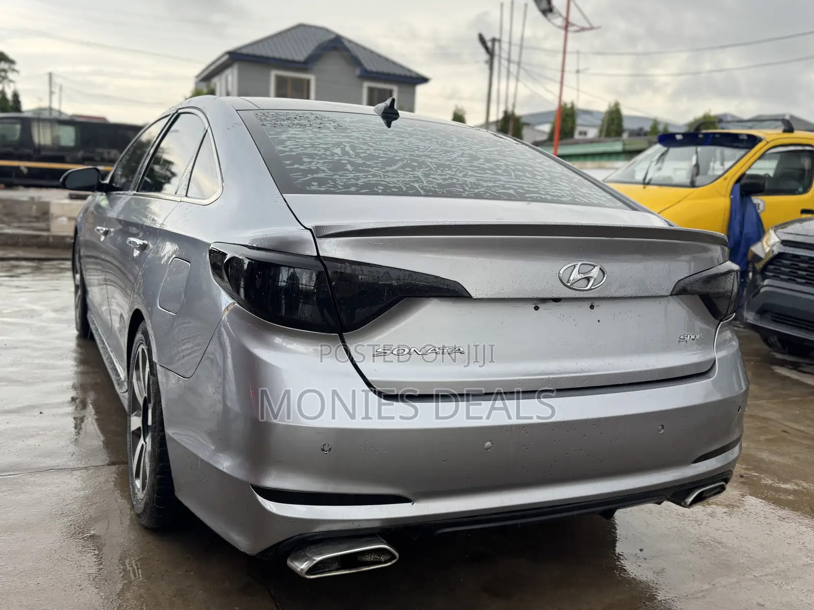 Hyundai Sonata Sport 2.0T Sedan FWD (2.0L 4cyl 6A) 2016 Gray